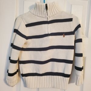 Boy's 3T Polo Ralph Lauren half zip sweater